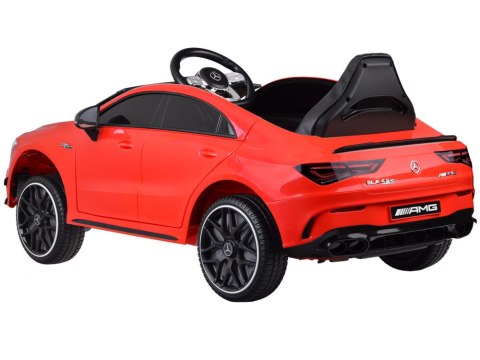 Auto na akumulator Mercedes AMG CLA 45s dla dziecka efekt bujania