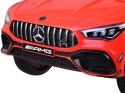 Auto na akumulator Mercedes AMG CLA 45s dla dziecka efekt bujania