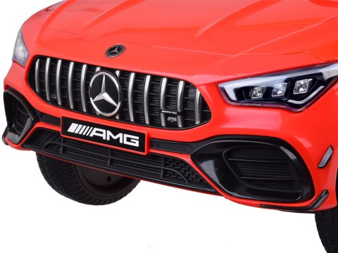 Auto na akumulator Mercedes AMG CLA 45s dla dziecka efekt bujania