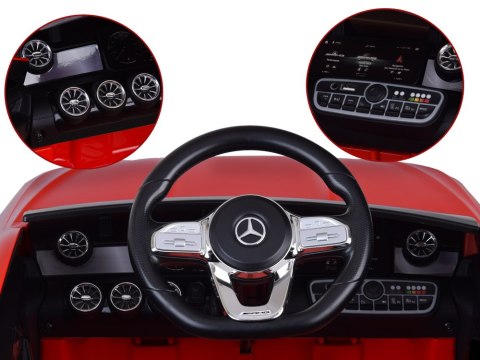 Auto na akumulator Mercedes AMG CLA 45s dla dziecka efekt bujania