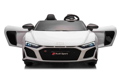 Dwuosobowy MAX 100Kg 2x200W 24V14Ah Auto na akumulator Audi Spyder R8 Dwuosobowy MAX 100Kg 2x200W 24V14Ah Auto na akumulator Audi Spyder R8