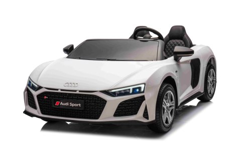 Dwuosobowy MAX 100Kg 2x200W 24V14Ah Auto na akumulator Audi Spyder R8 Dwuosobowy MAX 100Kg 2x200W 24V14Ah Auto na akumulator Audi Spyder R8