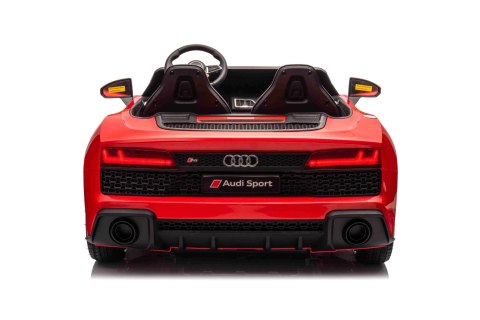 Dwuosobowy MAX 100Kg 2x200W 24V14Ah Auto na akumulator Audi Spyder R8 Dwuosobowy MAX 100Kg 2x200W 24V14Ah Auto na akumulator Audi Spyder R8