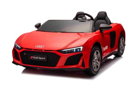 Dwuosobowy MAX 100Kg 2x200W 24V14Ah Auto na akumulator Audi Spyder R8 Dwuosobowy MAX 100Kg 2x200W 24V14Ah Auto na akumulator Audi Spyder R8