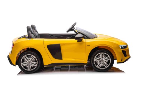 Dwuosobowy MAX 100Kg 2x200W 24V14Ah Auto na akumulator Audi Spyder R8 Dwuosobowy MAX 100Kg 2x200W 24V14Ah Auto na akumulator Audi Spyder R8