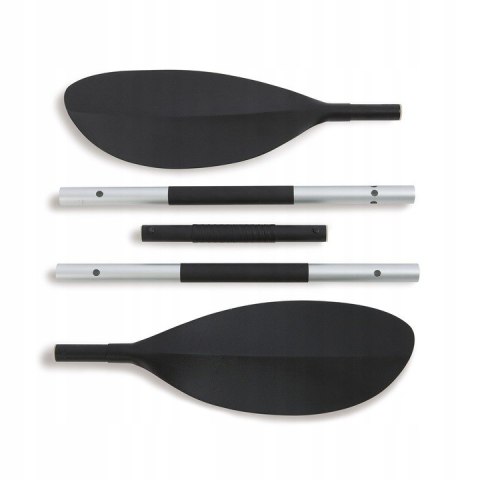 Wiosło do pontonu aluminiowe do kajaku dwupiórowe 218 cm INTEX