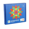 tangram drewniane puzzle geometryczne figury karty gra logiczna montessori