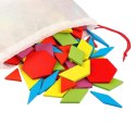 tangram drewniane puzzle geometryczne figury karty gra logiczna montessori