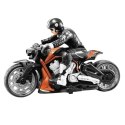 motocykl zdalnie sterowany na pilot motocyklista rc figurka zestaw