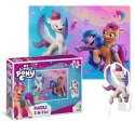 puzzle my little pony 60 elementów z figurką kucyka kolorowa układanka