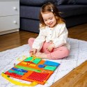 gra edukacyjna busy board 2 tablica manipulacyjna torba roter kafer