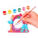 creative handmade diy gypsum painted toy-photo frame