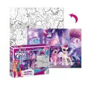 puzzle 2w1 "my little pony" 60 elementów kolorowanka i układanka w jednym