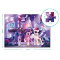 puzzle 2w1 "my little pony" 60 elementów kolorowanka i układanka w jednym