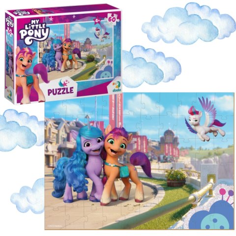 puzzle my little pony 60 elementów do ułożenia kolorowy uroczy obrazek