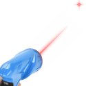 samochód jeżdżący po ścianach zdalnie sterowany rc pistolet laser led