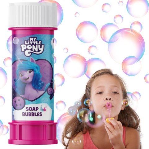 bańki mydlane kolorowe my little pony zestaw dla dzieci płyn 60 ml