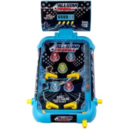 mini pinball gra zręcznościowa flipper stół kulka światła muzyka licznik