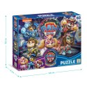 puzzle "psi patrol - operacja: meteor" układanka 60 elementów paw patrol