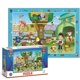 puzzle obserwacyjne paw psi patrol zestaw do układania układanka 50 element