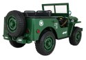 24V 4x80W 3osobowy MAX 60KG JEEP willys AUTO na akumulator Wojskowy