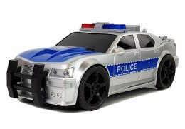 Auto Policyjne 1:20 Napęd Frykcyjny Dźwięk Efekty Świetlne Srebrne QL91908