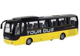 Autobus Zdalnie Sterowany Bus RC Żółty Na Pilot Efekty Świetlne QL91299