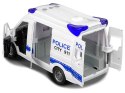 Interaktywna Policja Radiowóz Policyjny Światło Dźwięk Otwierane Drzwi QL90003