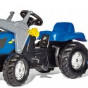 Kopark gokart Traktor na pedały  New Holland z łyżką i przyczepą