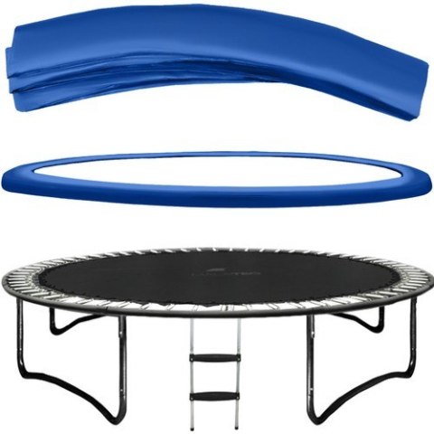 Osłona sprężyn do trampoliny 244cm - niebieska