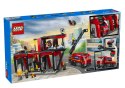 Klocki LEGO CITY Remiza Strażacka Z Wozem Strażackim 843 Elementy 60414