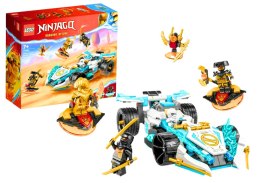 Klocki LEGO NINJAGO Samochód Wyścigowy ZANE'A Dragon Power SPINJITZU 307 Elementów 71791