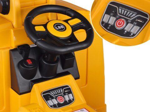 Auto na akumulator Duży DŹWIG ruchomy hak światło dźwięk bujanie