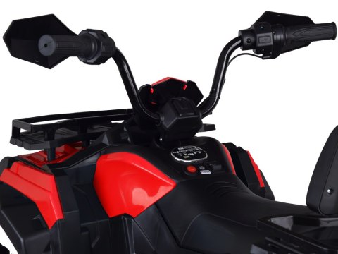 Duży quad na akumulator dla dziecka 4x4 gaz w manetce amortyzator