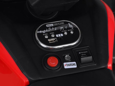 Duży quad na akumulator dla dziecka 4x4 gaz w manetce amortyzator