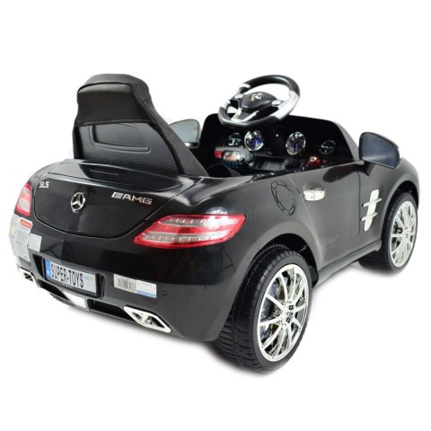 MERCEDES SLS AMG PILOT 2.4 GHZ, WOLNY START, HAMULEC, DWA SILNIKI, MIĘKKIE SIEDZENIE /QX-7997