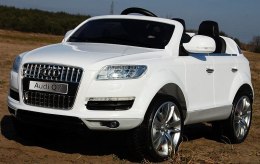 ORYGINALNE AUDI Q7 DWA SILNIKI, AMORTYZATORY PILOT, LICENCJA, 3 PRĘDKOŚCI