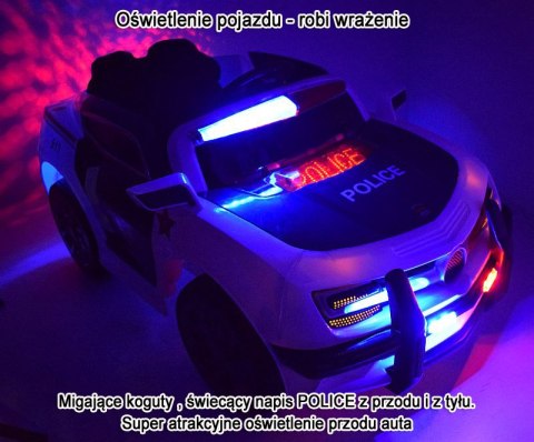 AUTO POLICYJNE 1028 SUPER DŹWIĘKI, SYRENY, ŚWIATŁA WERSJA EXCLUSIVE/1028