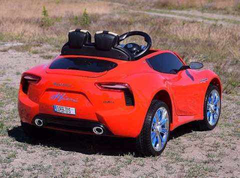 MASERATI ALFIERI Z AMORTYZATORAMI PILOT, LAKIER, PANEL MP4, ŚWIECĄCE KOŁA /SX-1728