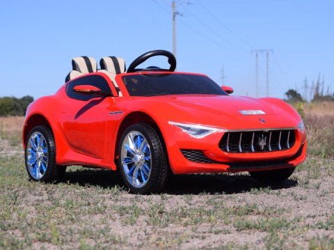 MASERATI ALFIERI Z AMORTYZATORAMI PILOT, LAKIER, PANEL MP4, ŚWIECĄCE KOŁA /SX-1728