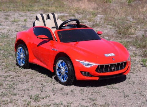 MASERATI ALFIERI Z AMORTYZATORAMI PILOT, LAKIER, PANEL MP4, ŚWIECĄCE KOŁA /SX-1728