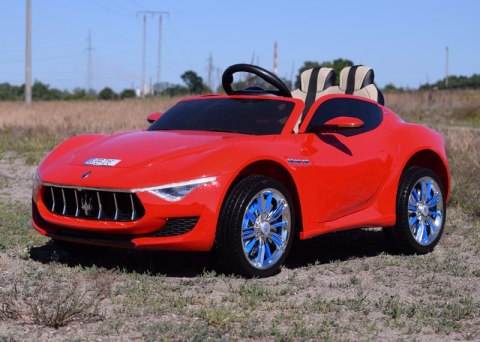 MASERATI ALFIERI Z AMORTYZATORAMI PILOT, LAKIER, PANEL MP4, ŚWIECĄCE KOŁA /SX-1728