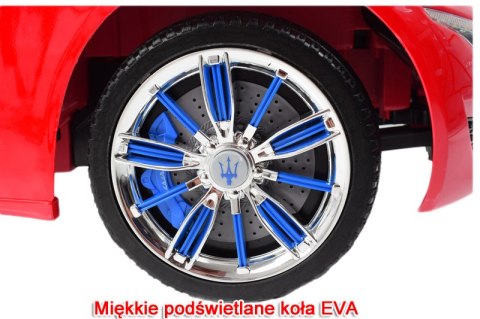 MASERATI ALFIERI Z AMORTYZATORAMI PILOT, LAKIER, PANEL MP4, ŚWIECĄCE KOŁA /SX-1728