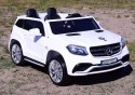 MERCEDES GLS 63, 4 SILNIKI, 2X12 V, MIĘKKIE KOŁA, MIĘKKIE SIEDZENIE, KLIMATYZACJA DLA 2 DZIECI/HL228