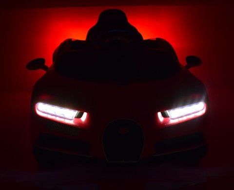 BUGATTI CHIRON MIĘKKIE KOŁA, MIĘKKIE SIEDZENIE, PEŁNA OPCJA/HL-318