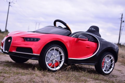 BUGATTI CHIRON MIĘKKIE KOŁA, MIĘKKIE SIEDZENIE, PEŁNA OPCJA/HL-318