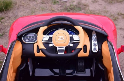 BUGATTI CHIRON MIĘKKIE KOŁA, MIĘKKIE SIEDZENIE, PEŁNA OPCJA/HL-318