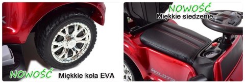 FORD RANGER JEŻDZIK, PCHACZ, KARMIDEŁKO,POJAZD NA AKUMULATOR, MIĘKKIE SIEDZENIE LAKIEROWANY/DKP01