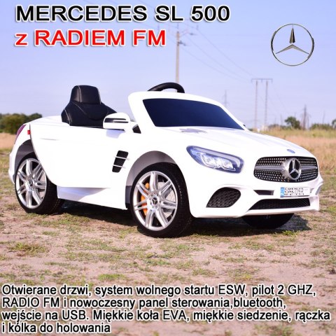 MERCEDES SL500, MIĘKKIE SIEDZENIE , MIEKKIE KOŁA, SYSTEM ESW, RADIO FM /S301