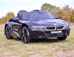 ORYGINALNE BMW I8 - MIĘKKIE KOŁA, MIĘKKIE SIEDZENIE/JE1001